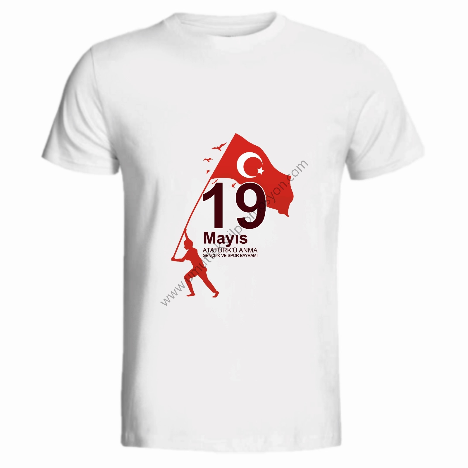 19 Mayıs Baskılı Tişört Amasya