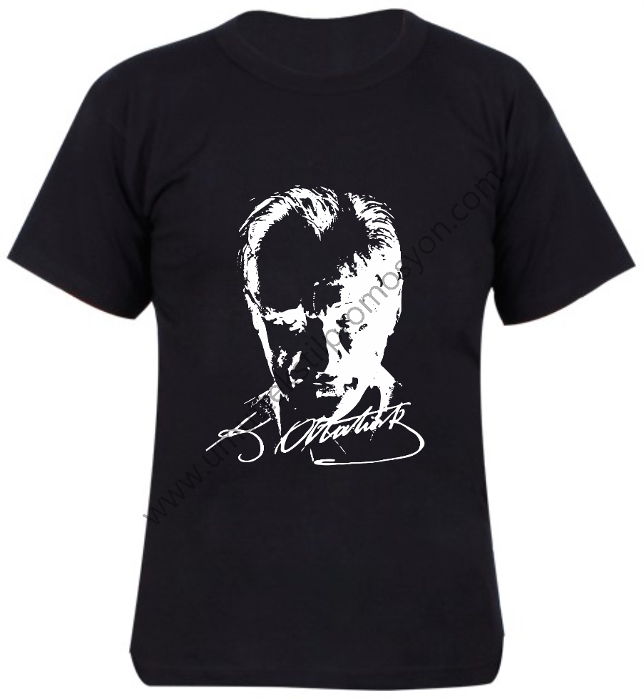 Atatürk İmzalı Tişört