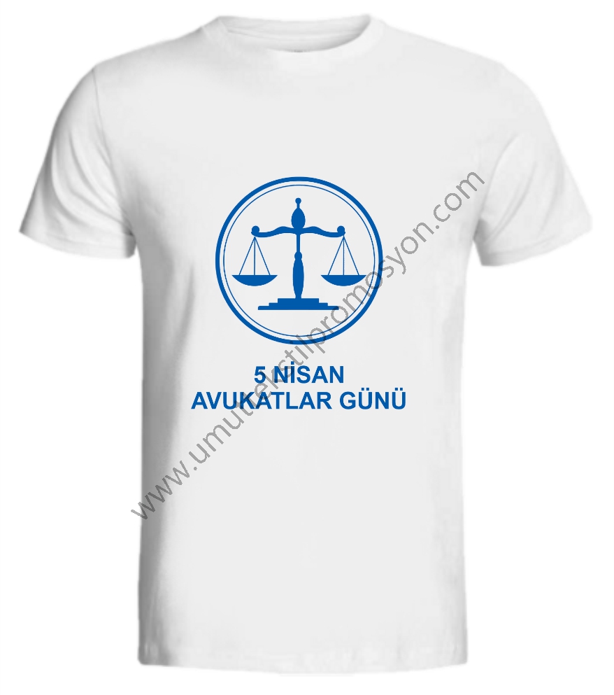 Avukatlar Günü Baskılı Tişört