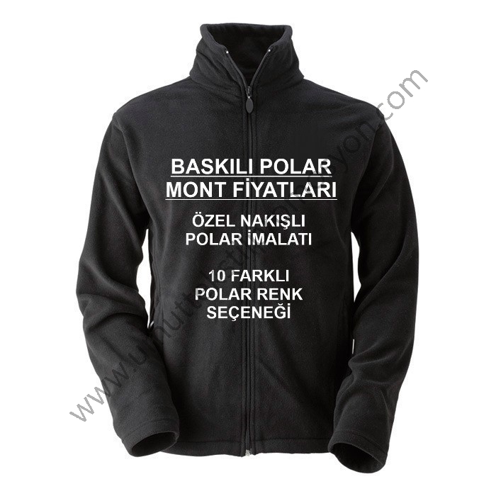 Baskılı Polar Mont Fiyatları