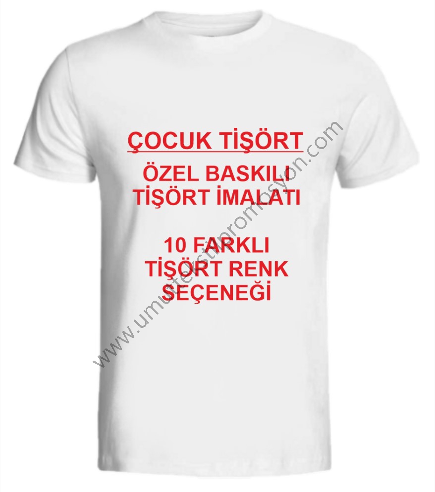 Beyaz Çocuk Tişört