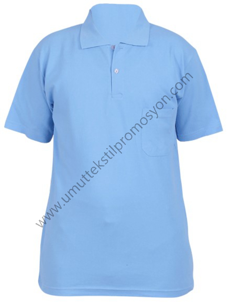 Promosyon Polo Tişört Açık Mavi