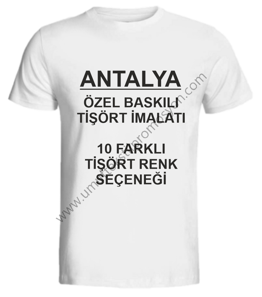 Antalya Baskılı Tişört