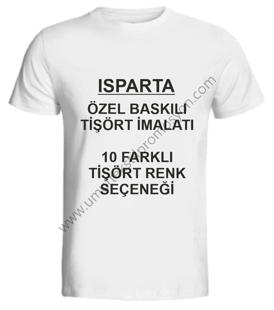 Isparta Baskılı Tişört