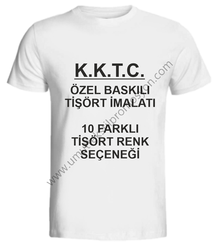 Kuzey Kıbrıs Türk Cumhuriyeti Baskılı Tişört