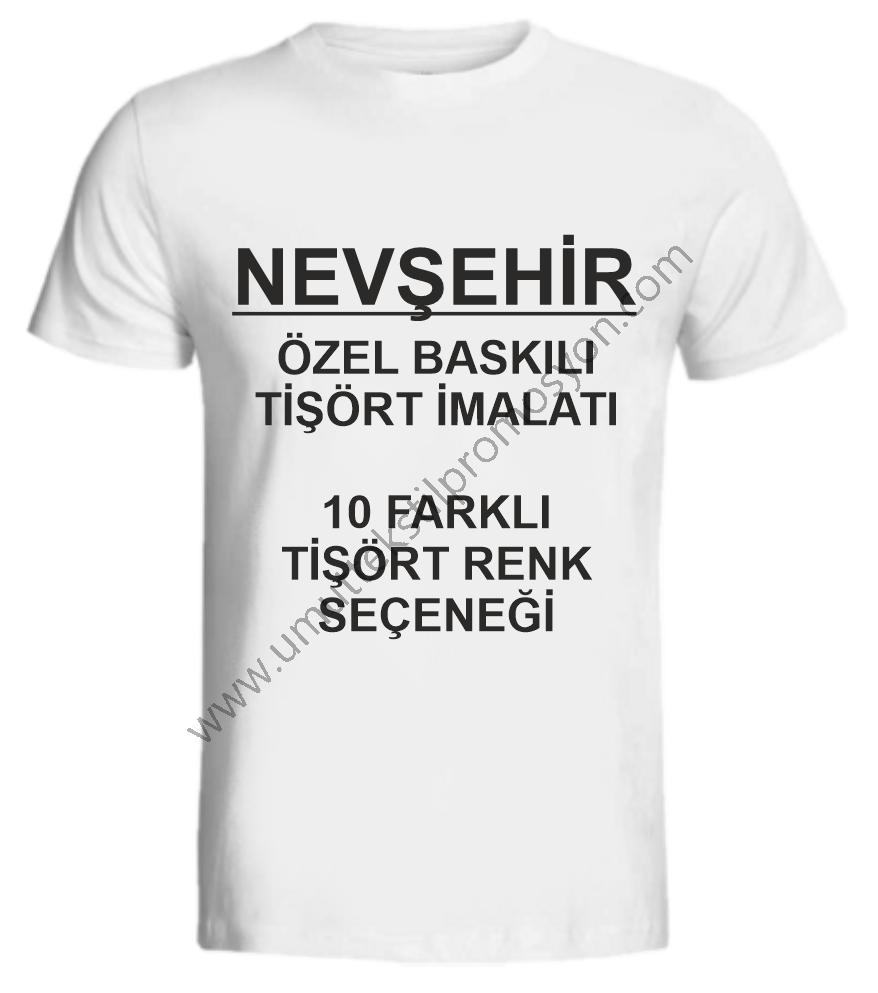 Nevşehir Baskılı Tişört