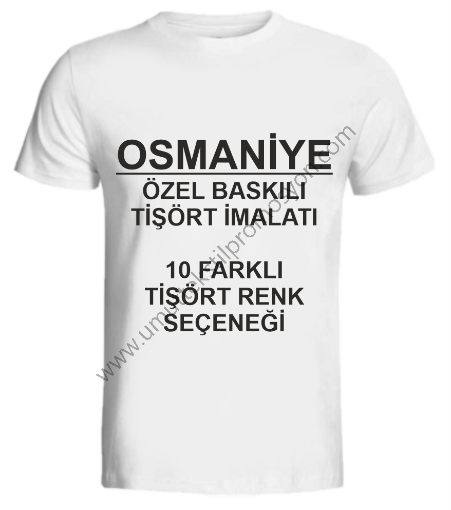Osmaniye Baskılı Tişört