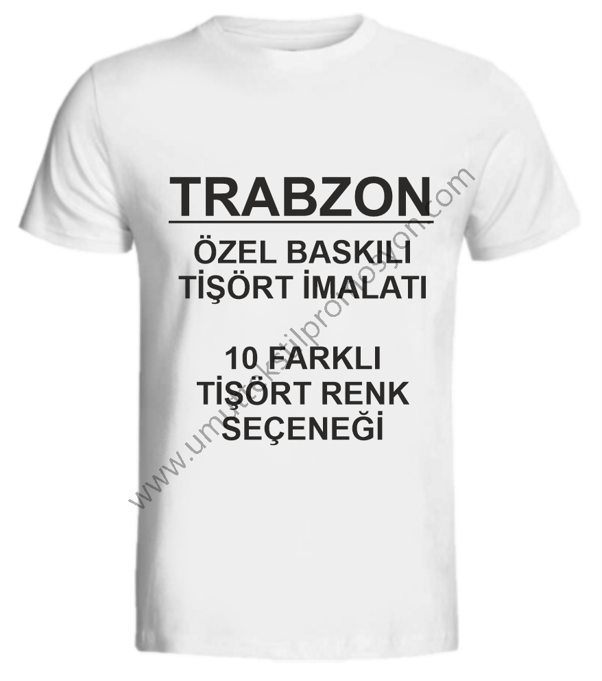 Trabzon Baskılı Tişört