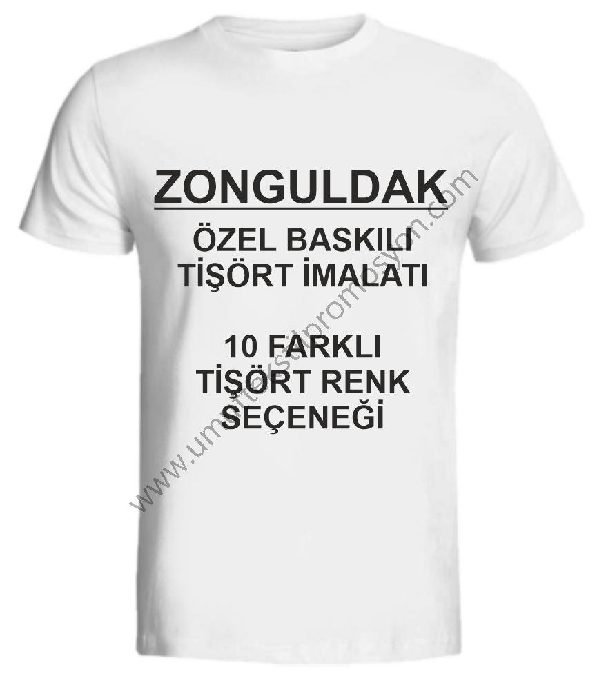 Zonguldak Baskılı Tişört