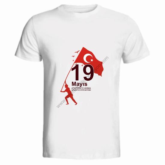 19 Mayıs Baskılı Tişört Çanakkale