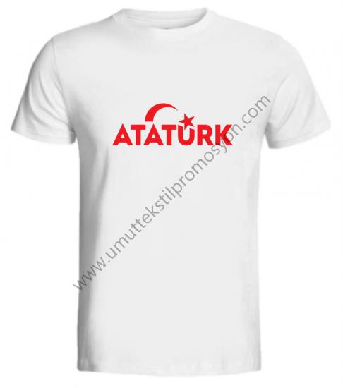 Promosyon Atatürk Baskılı Tişört