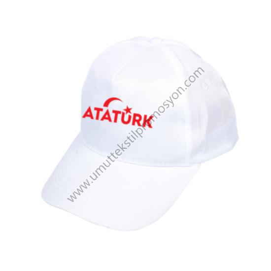 Atatürk Baskılı Ucuz Şapka