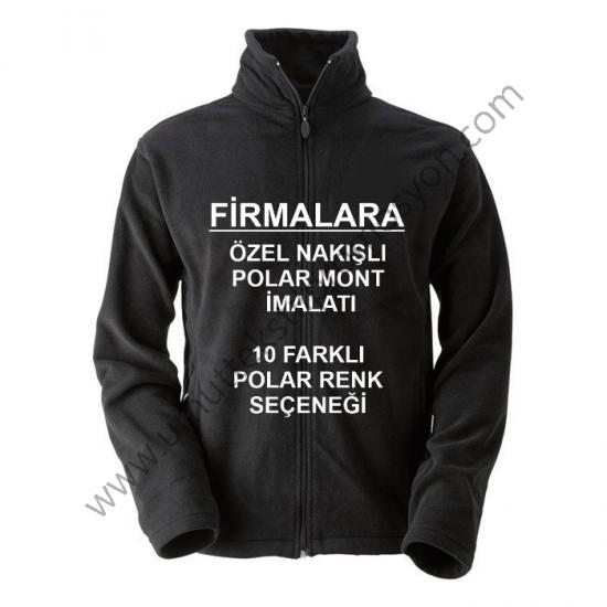 Firmalara Özel Nakışlı Toptan Polar Mont