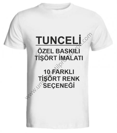 Promosyon Tişört Tunceli